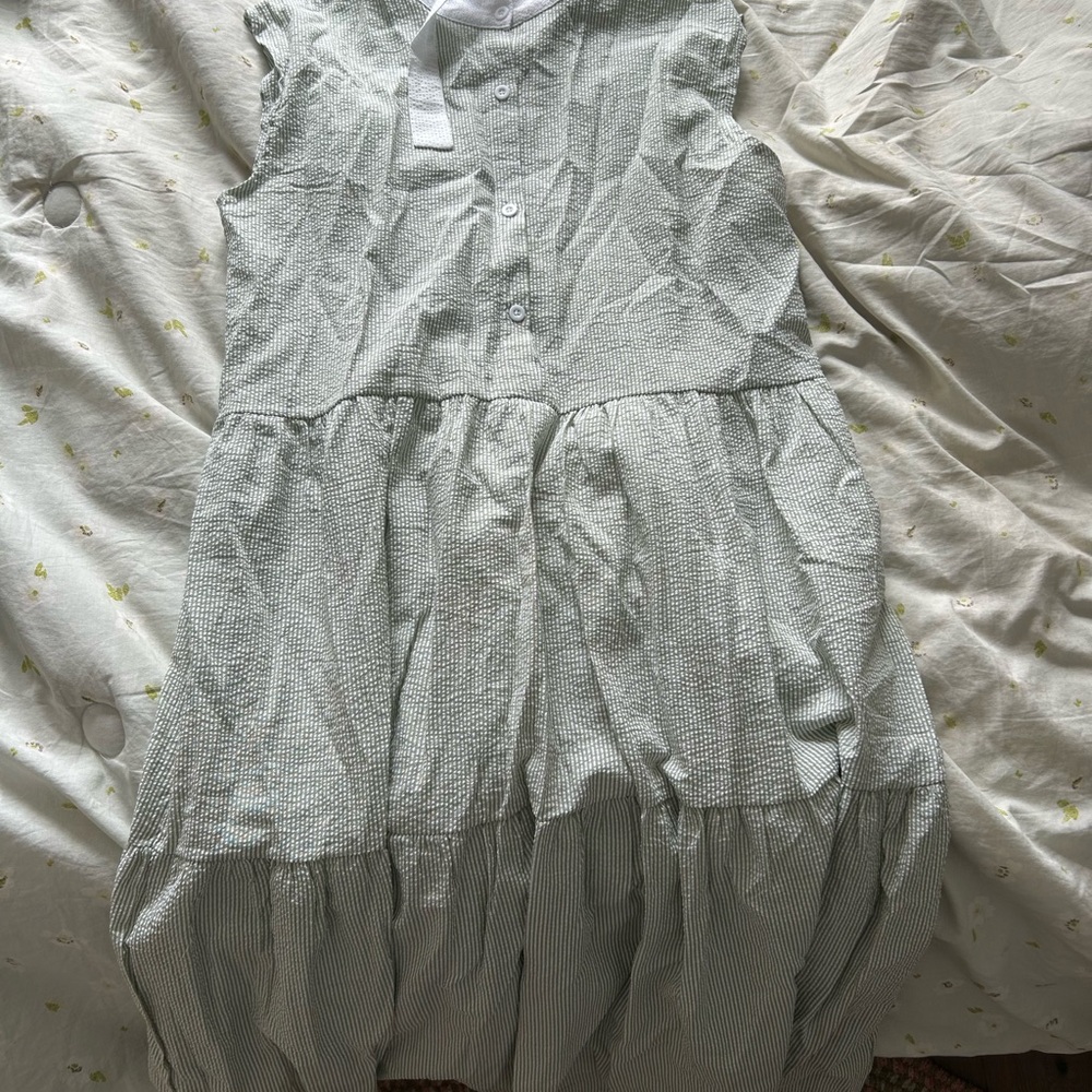 Sleeveless Striped Dress